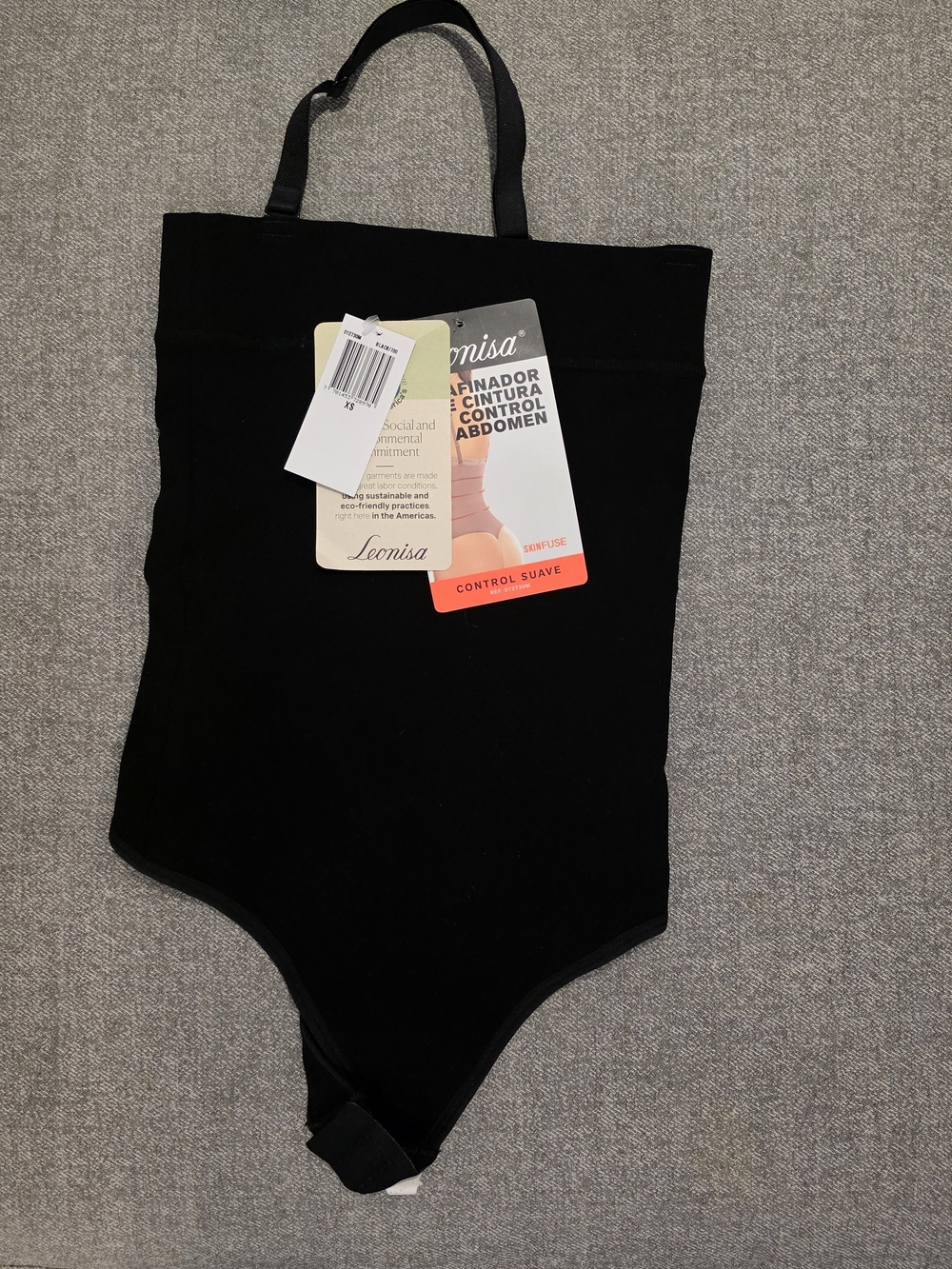 Leonisa Black Control Bodysuit
